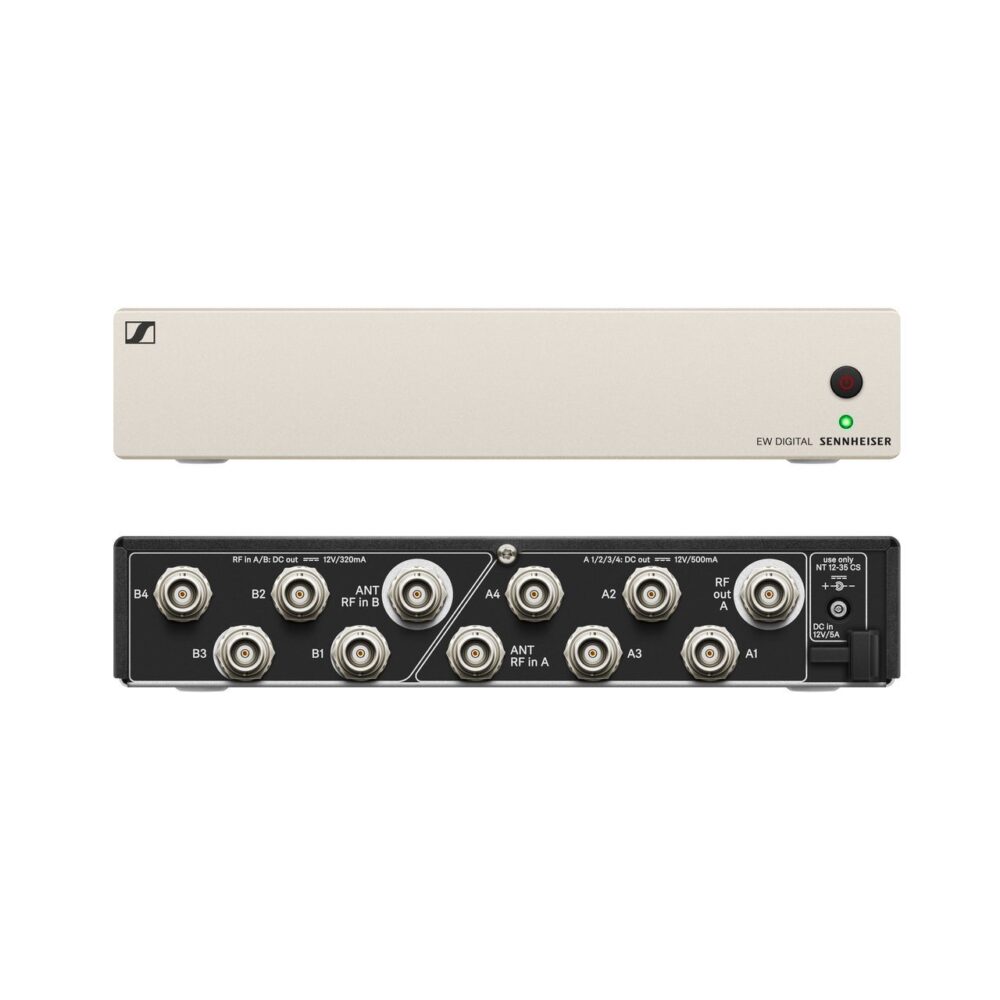 SENNHEISER EW-D ASA 4-Way Active Antenna Splitter with DC Distribution for EW-D Wireless Systems