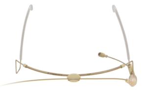 SENNHEISER HSP 2-3 Microphone head condenser, omnidirectional, Lemo 3-P, beige