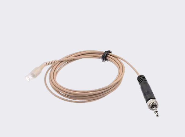 SENNHEISER HSP 2-ew-3 Microphone head condenser, omnidirectional, EW jack, beige