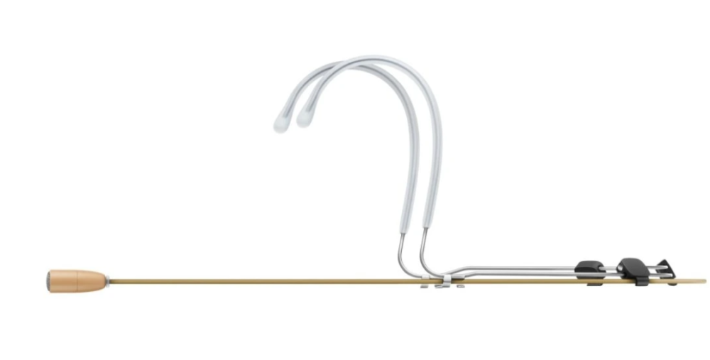 SENNHEISER HSP ESSENTIAL OMNI-BEIGE-3-PIN Essential Omni headset microphone, condenser, omnidirectional, Lemo 3P, beige