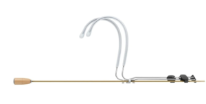 SENNHEISER HSP ESSENTIAL OMNI-BEIGE-3-PIN Essential Omni headset microphone, condenser, omnidirectional, Lemo 3P, beige