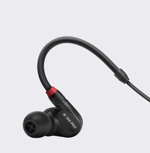SENNHEISER IE 100 PRO BLACK Dynamic headphones for monitoring