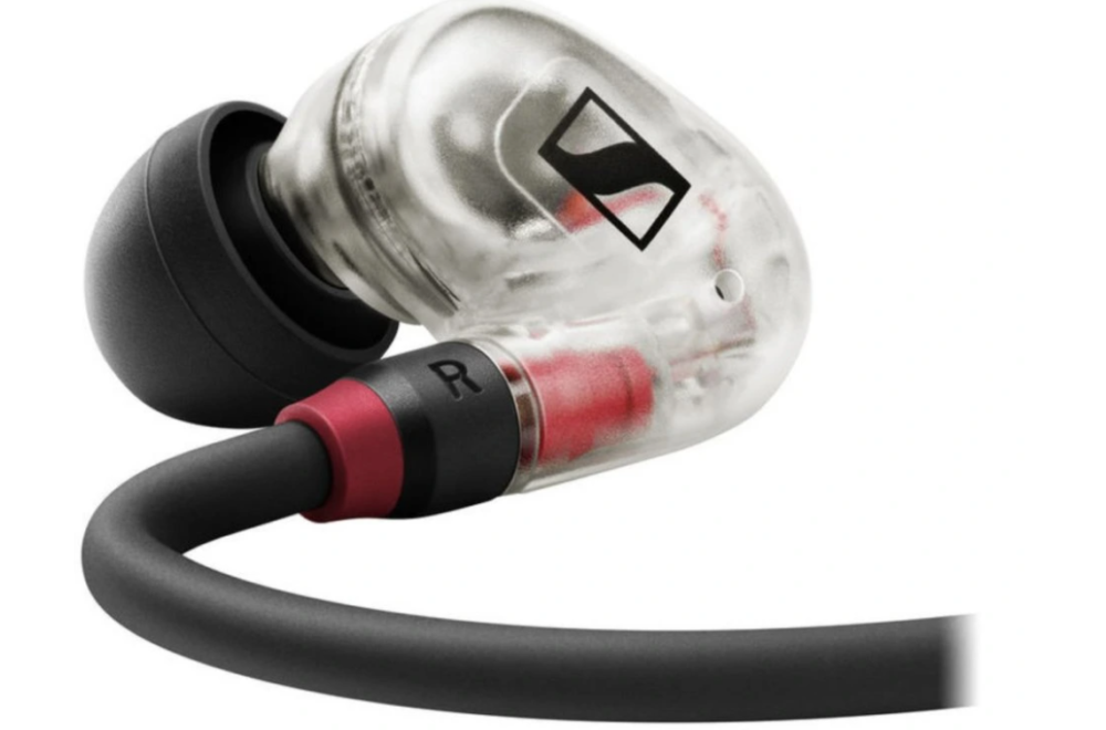 SENNHEISER IE 100 PRO WIRELESS CLEAR Wireless BT dynamic headphones for mobile devices and monitoring, clear