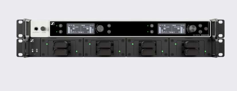 SENNHEISER L 6000 Charging rail for BA60/BA61, 19" 1U, for 1-4 LM606x modules