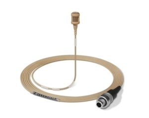 SENNHEISER MKE 1-4-3 Miniature microphone beige, Lemo 3-P, Kevlar cable