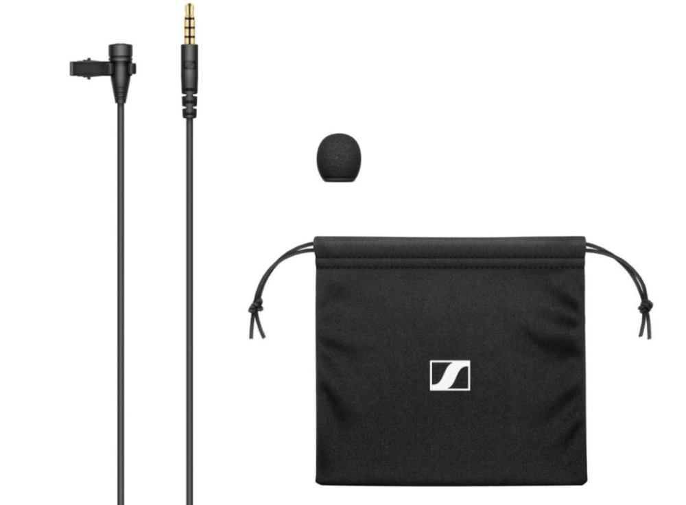 SENNHEISER XS Lav Mobile Lavalier microphone for mobile phone, omnidirectional, 3.5 mm TRRS jack