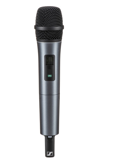 SENNHEISER XSW 1-835 DUAL-A Microport set - 2x handheld (dynamic 835 with cardioid characteristic) 548 - 572 MHz, double front
