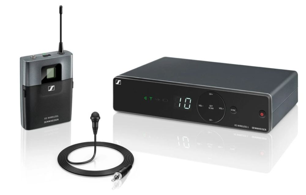 SENNHEISER XSw 1-ME2 B microphone set - lapel (with omnidirectional characteristic), 614 - 638 MHz