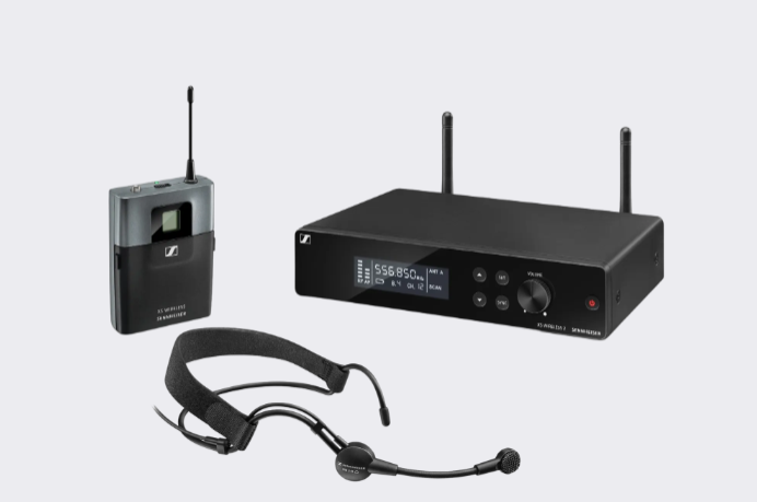 SENNHEISER XSW 2-ME3-B Wireless microphone system with a headset microphone