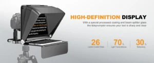 LENSGO TC7II Portable Phone+Camera Teleprompter