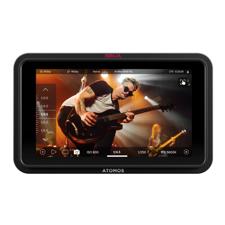 5" ATOMOS Ninja Raw monitor recorder with camera control