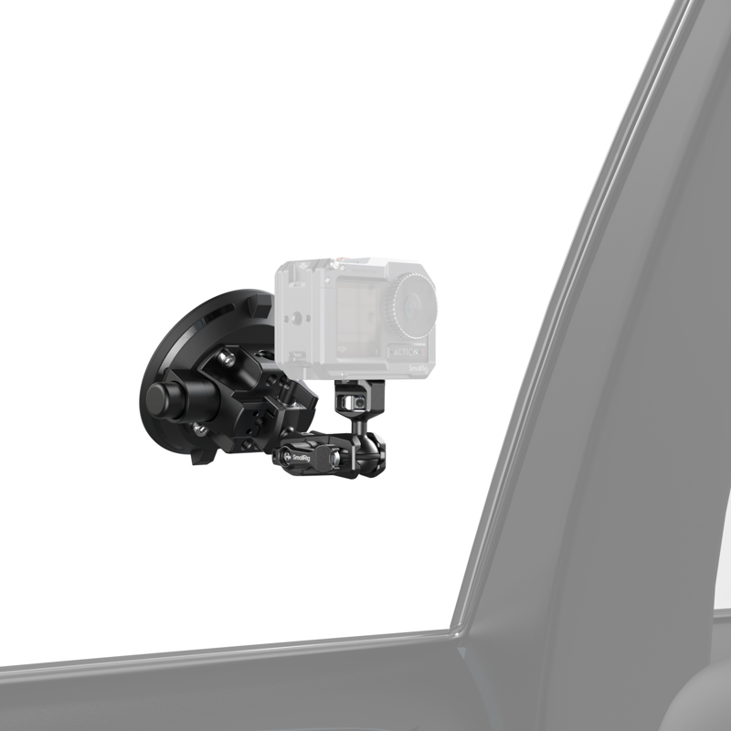 SMALLRIG 4236 4" Suction Cup Camera Mounting Support Kit for Vehicle Shooting