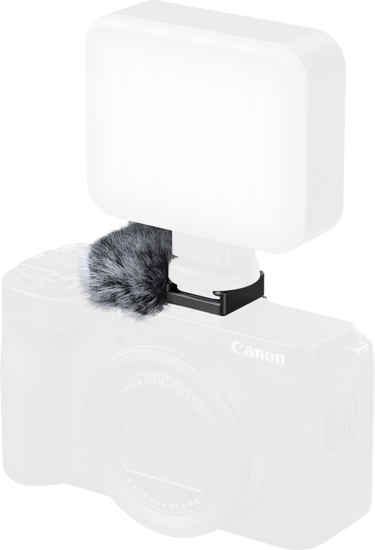 SMALLRIG 5989 Furry Windscreen for Canon PowerShot V1