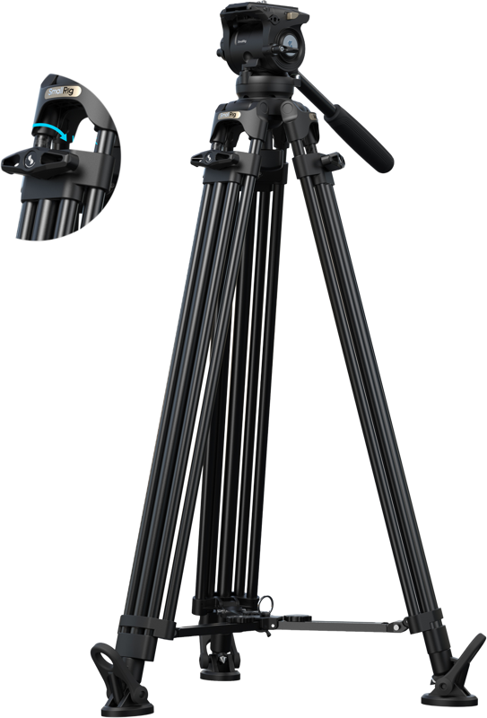 SMALLRIG 5579 FSD16 FreeSpeed Heavy-Duty Aluminum Alloy Tripod