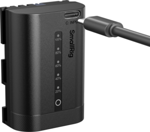SMALLRIG 5298 USB-C Camera Battery with Power Display for Canon LP-E6P