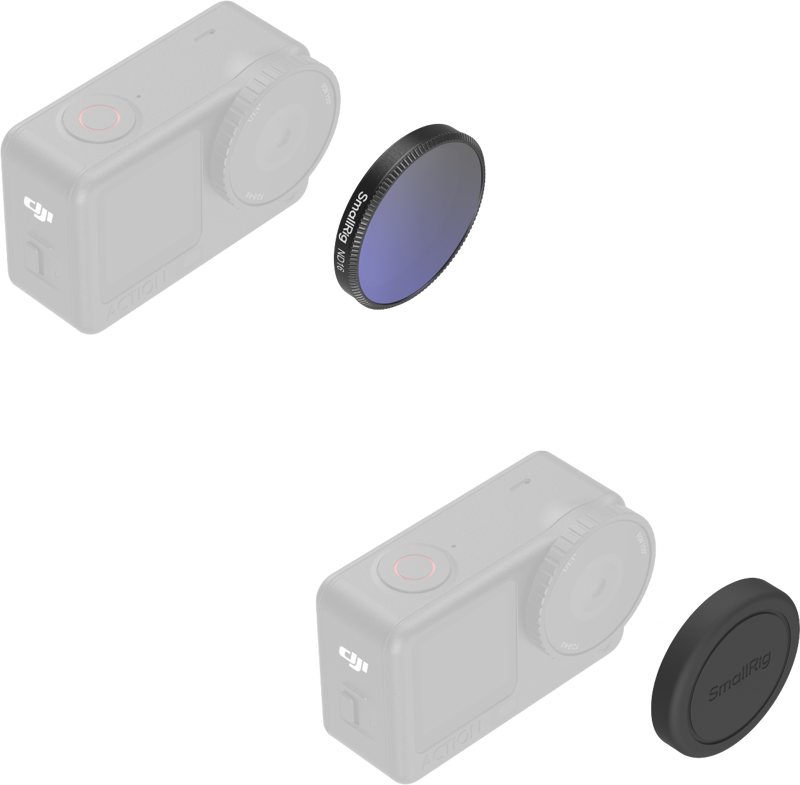 SMALLRIG 6084 ND16 Filter for DJI Osmo Action 6