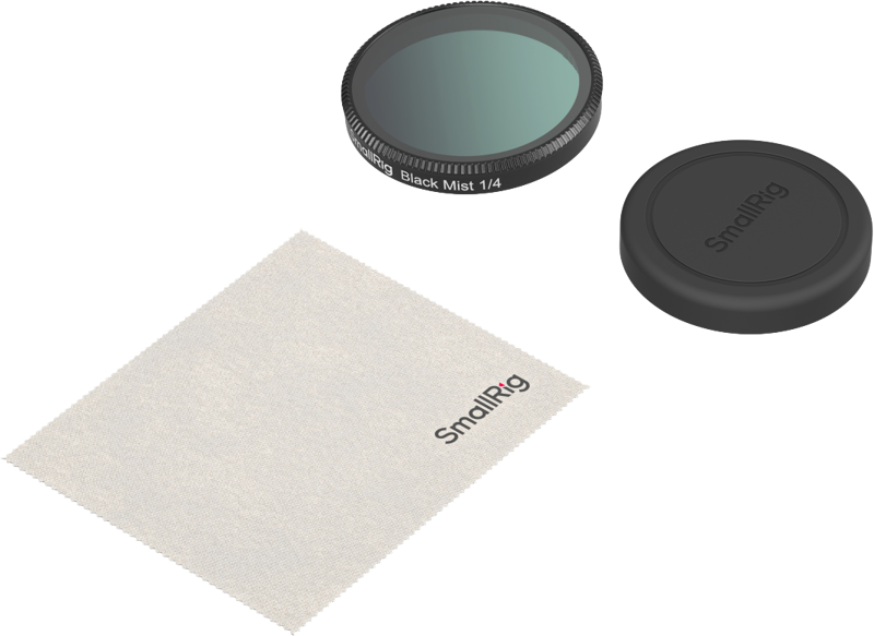 SMALLRIG 6086 1/4 Effect Black Mist Filter for DJI Osmo Action 6