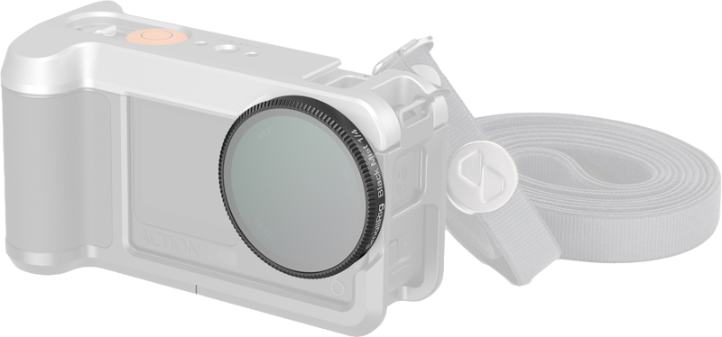 SMALLRIG 6086 1/4 Effect Black Mist Filter for DJI Osmo Action 6