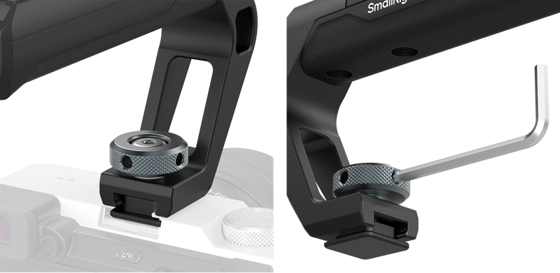 SMALLRIG 5976 Top Handle with Cold Shoe Mount