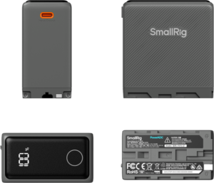 SMALLRIG 5729 USB-C Rechargable Camera Battery for NP-F970
