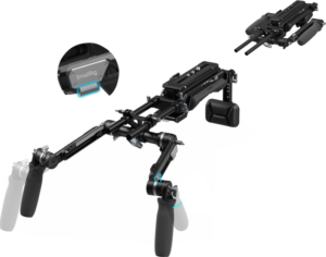 SMALLRIG 5199 HawkLock VCT-14 Type Shoulder Rig (SR009)