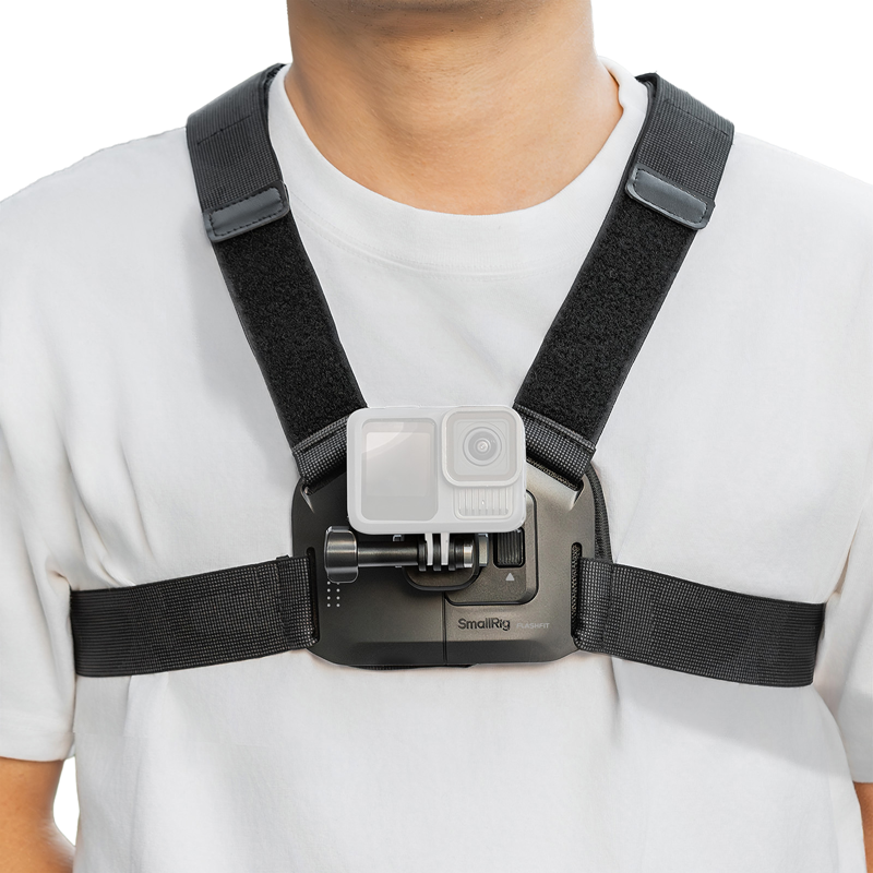 SMALLRIG 5720 Quick Release Chest Strap Mount for Action Cameras