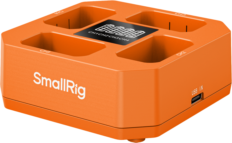 SMALLRIG 5749 Four-Channel Camera Battery Charger for NP-FW50