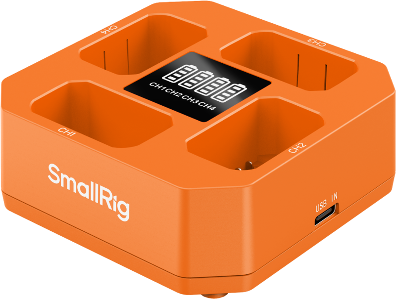 SMALLRIG 5749 Four-Channel Camera Battery Charger for NP-FW50