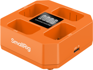 SMALLRIG 5749 Four-Channel Camera Battery Charger for NP-FW50