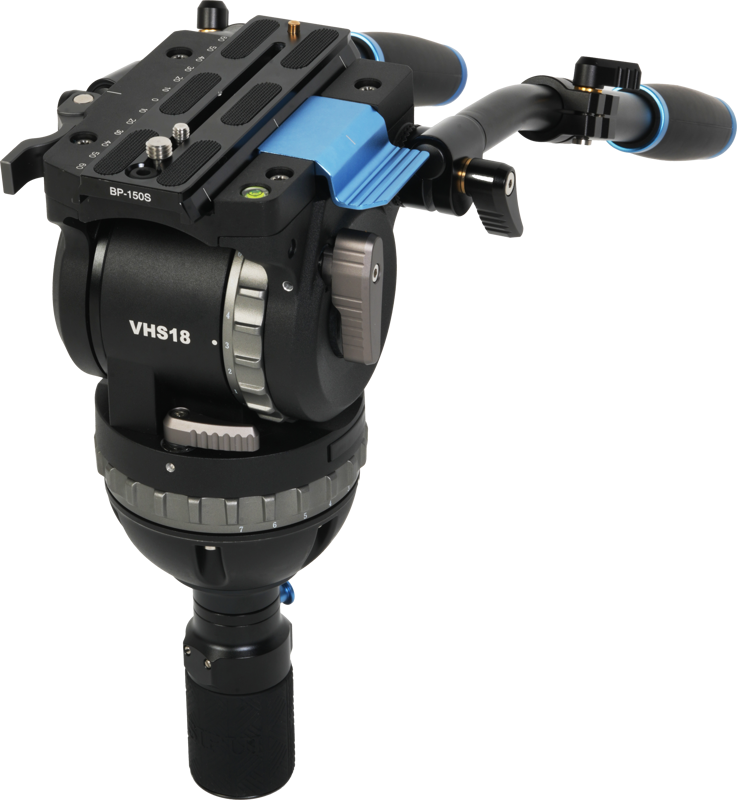 SIRUI Pro Fluid Video Head VHS18 with 100mm Half Ball
