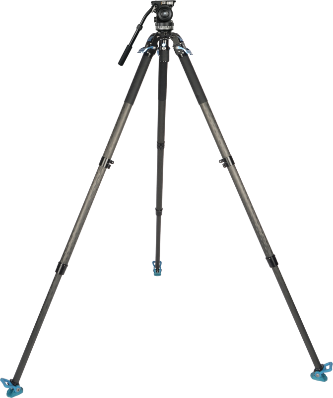 SIRUI Pro Video Tripod Kit Rapid SVT-75 Pro + Video Head VHS10