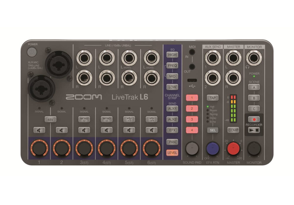 ZOOM L-6 LiveTrak