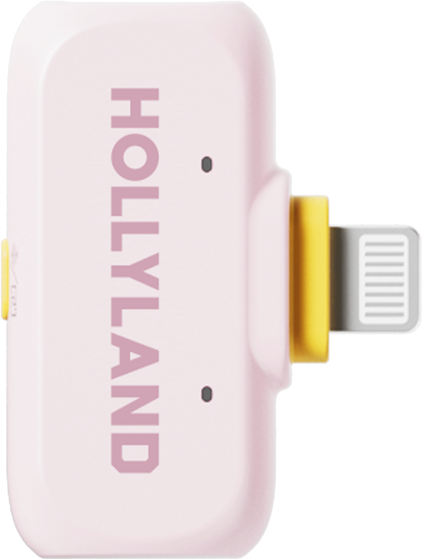 HOLLYLAND LARK A1 Combo Cloud Pink, with USB-C+ Lightning
