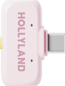 HOLLYLAND LARK A1 Combo Cloud Pink, with USB-C+ Lightning