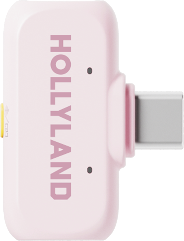 HOLLYLAND LARK A1 Combo Cloud Pink, with USB-C+ Lightning
