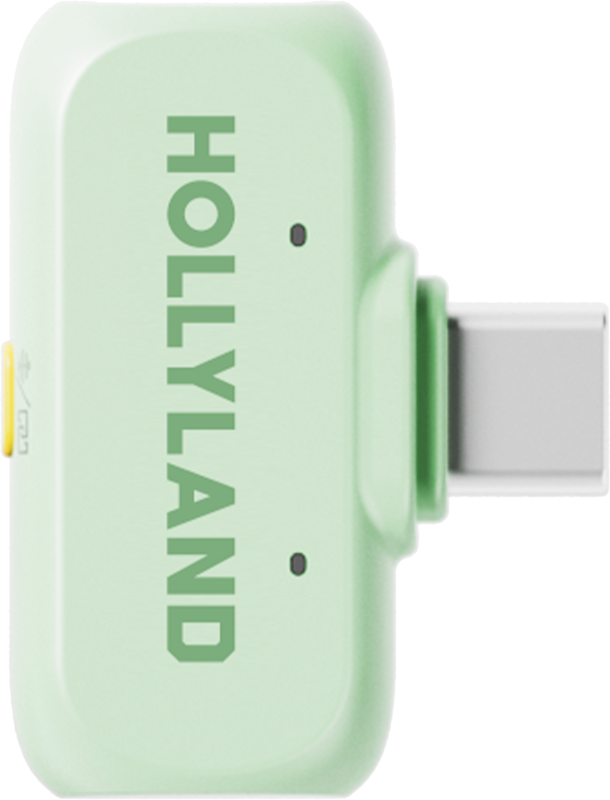 HOLLYLAND LARK A1 Combo Mint Green, with USB-C+ Lightning
