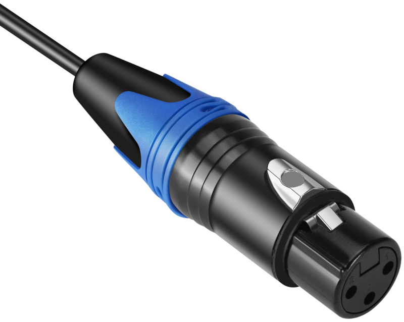 HOLLYLAND Solidcom RJ45 to Dual XLR Audio Cable