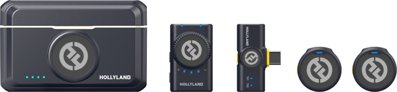 HOLLYLAND LARK M2 Mini Combo with Camera RX + USB-C RX