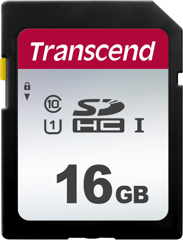 TRANSCEND Silver 300S SDHC UHS-I U1 R95/W10 16GB