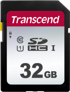 TRANSCEND Silver 300S SDHC UHS-I U1 R100/W20 32GB