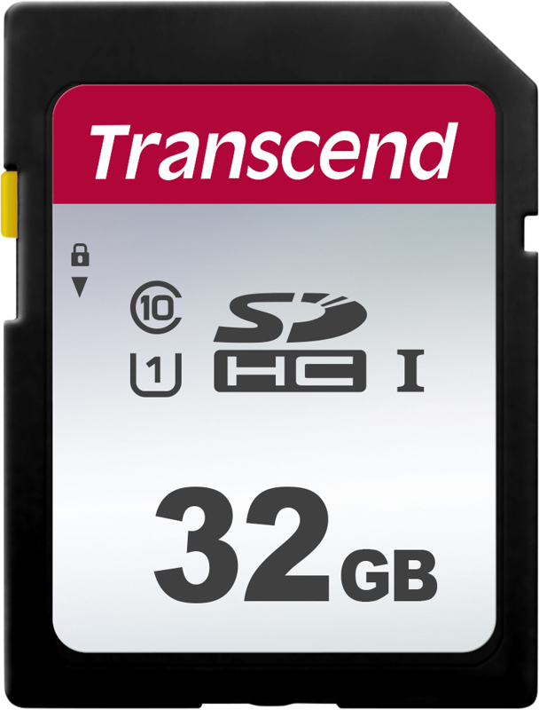 TRANSCEND Silver 300S SDHC UHS-I U1 R100/W20 32GB