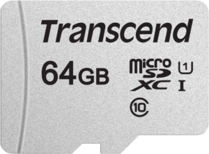 TRANSCEND Silver 300S microSD no adp R95/W45 64GB