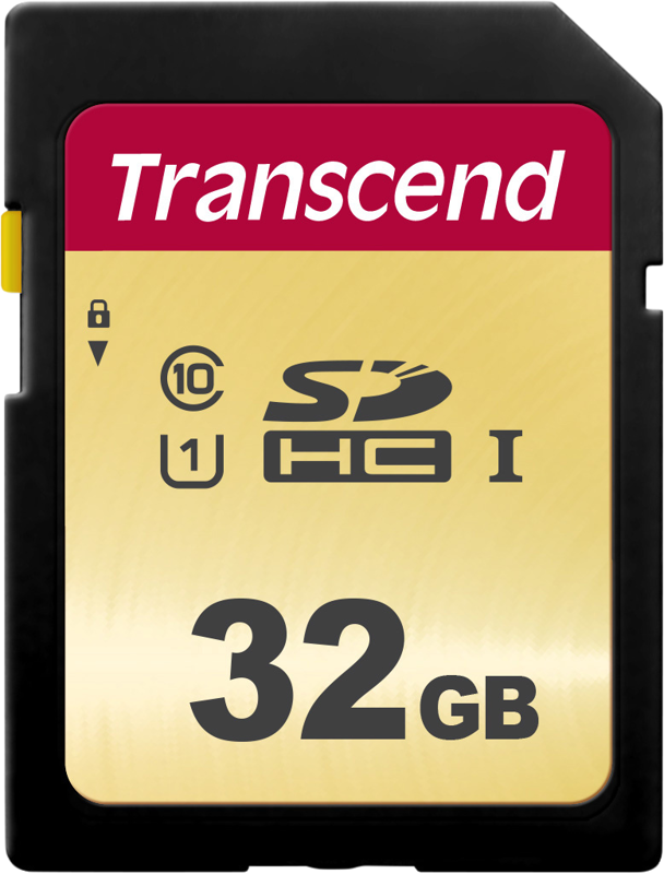 TRANSCEND Gold 500S SD UHS-I U3, MLC (V30) R95/W60 32GB