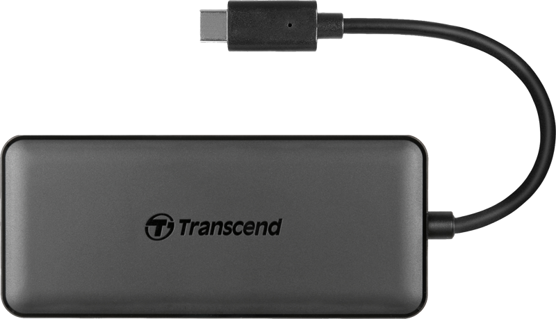 TRANSCEND Cardreader TS-HUB5C 3-port HUB, 1-port PD,SD/microSD (USB-C)