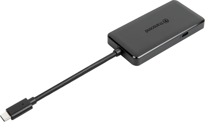 TRANSCEND Cardreader TS-HUB5C 3-port HUB, 1-port PD,SD/microSD (USB-C)