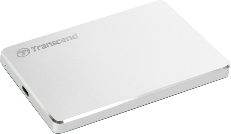 TRANSCEND Storejet 25C3 Extra Slim HDD USB 3.1 (USB Type-C) 2TB