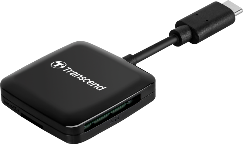TRANSCEND Cardreader RDC3 - SD/microSD USB 3.2 (USB Type-C)