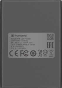 TRANSCEND Card Reader TS-RDE2 - CFexpress Type-B-Card Reader, USB 3.2 Gen 2x2, Type C