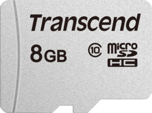 TRANSCEND Silver 300S microSD UHS-I U3 (V30) R95/W45 8GB
