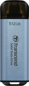 TRANSCEND SSD ESD300 Portable (USB 10Gbps, Type C) 512GB